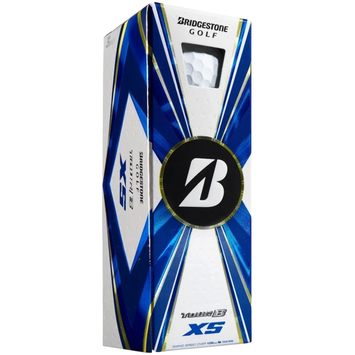 Bridgestone Tour B XS Golf Ball 3-Pack