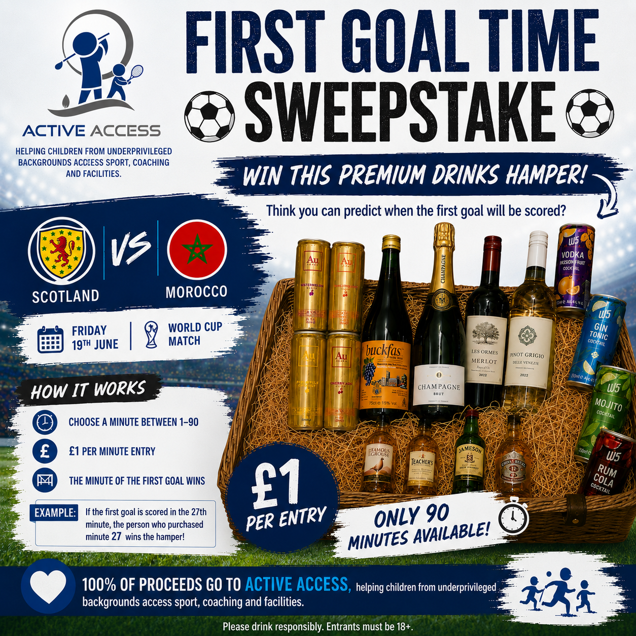 WORLD CUP CHARITY SWEEPSTAKE