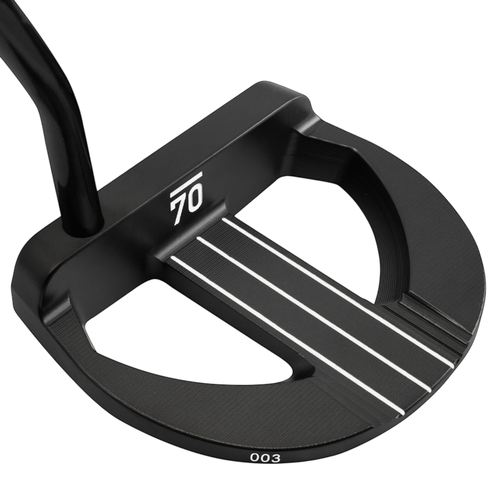 Sub 70 003 milled mallet putter back profile