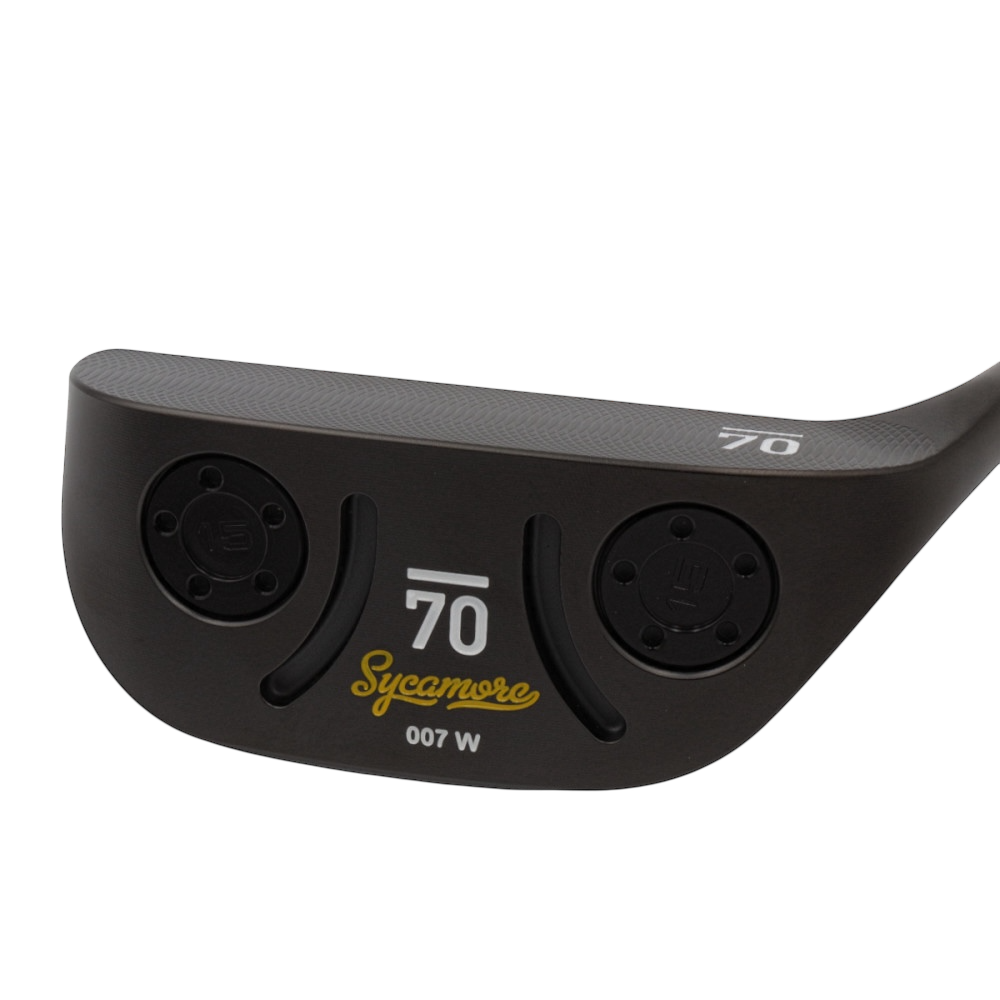 Sub 70 007W blade putter sole view