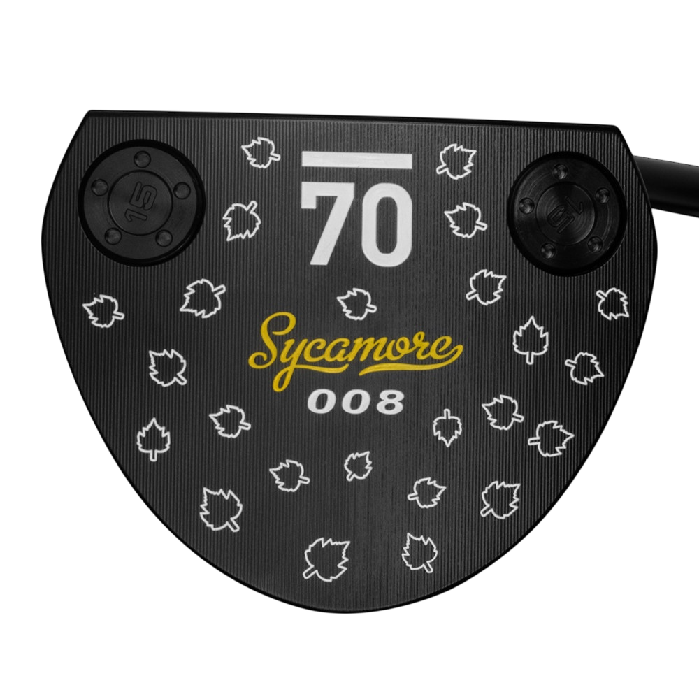 Sub 70 008 mallet putter sole view