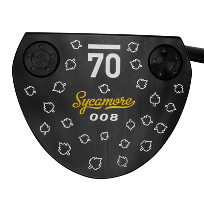 Sub 70 008 mallet putter sole view