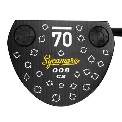 Sub 70 008CS mallet putter sole view