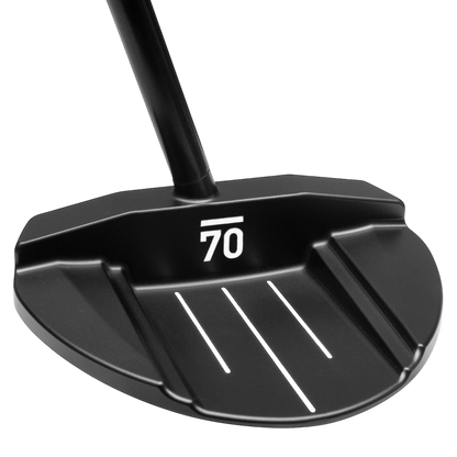 Sub 70 008CS milled mallet putter back profile
