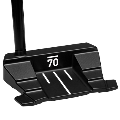 Sub 70 009 mini mallet putter rear alignment view
