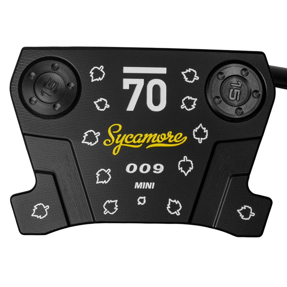 Sub 70 009 mini mallet putter sole view