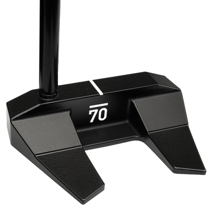 Sub 70 010 mallet putter rear alignment view