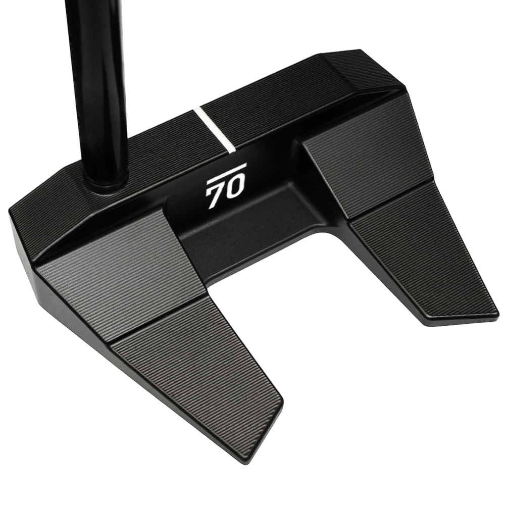 Sub 70 010 milled mallet putter back profile