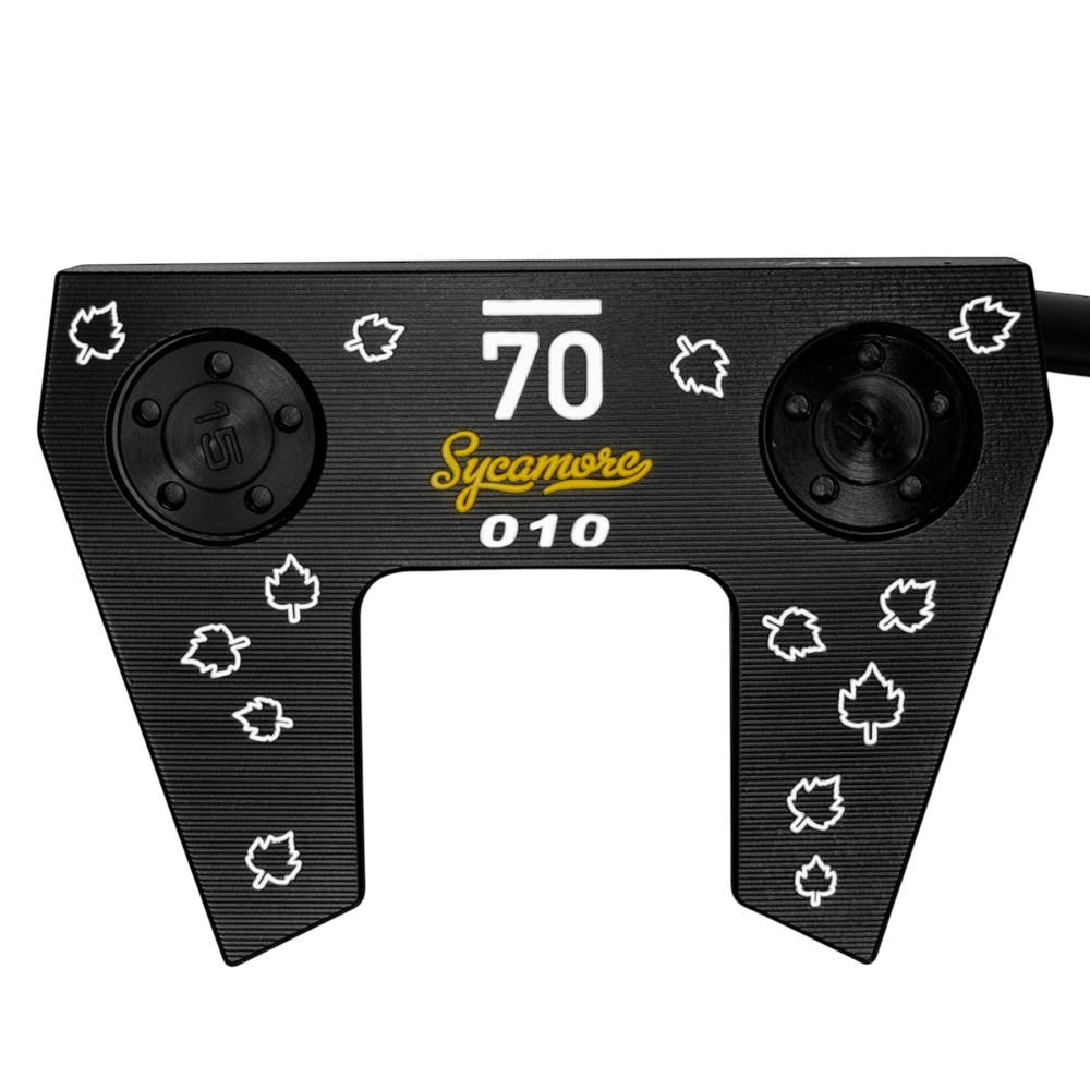 Sub 70 010 mallet putter sole view