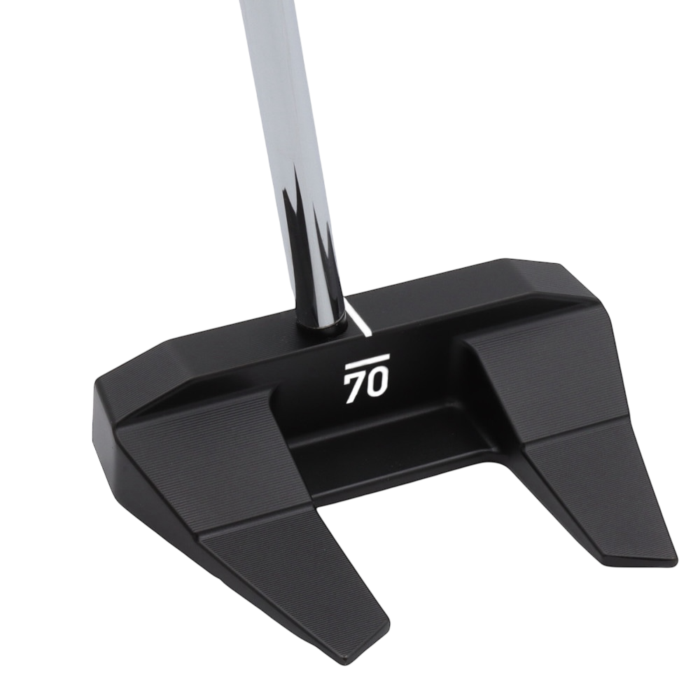 Sub 70 010B mallet putter rear alignment view