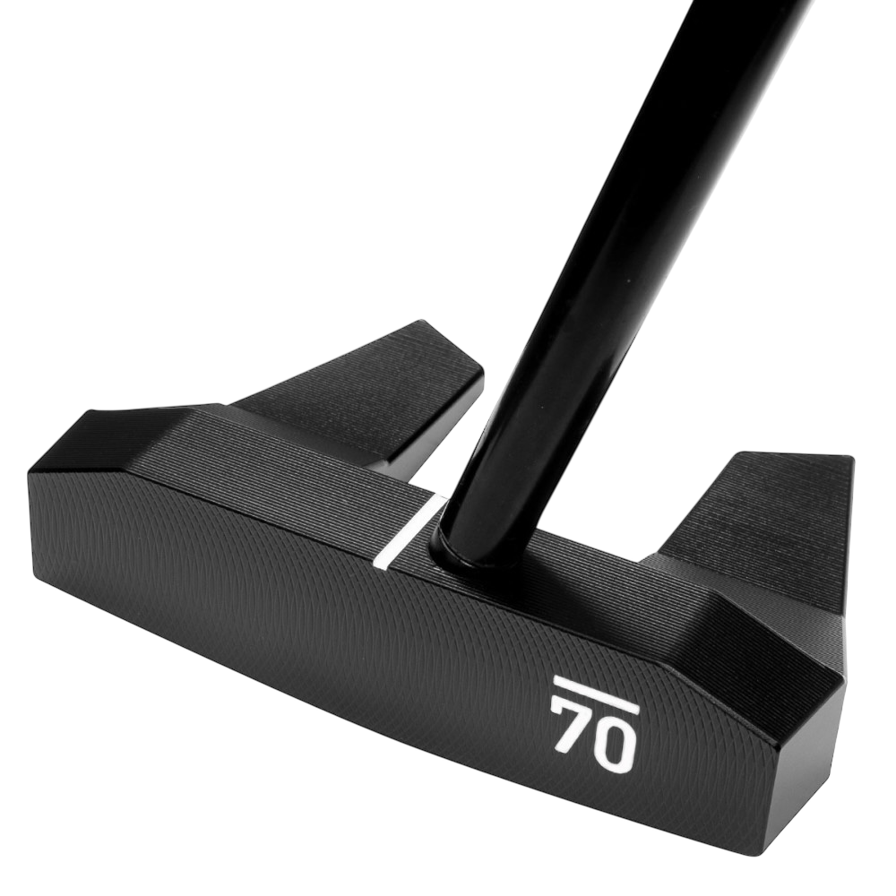 Sub 70 010CS mallet putter face view