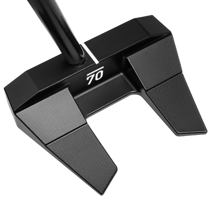 Sub 70 010CS milled mallet putter back profile