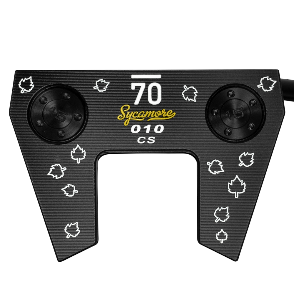 Sub 70 010CS mallet putter sole view