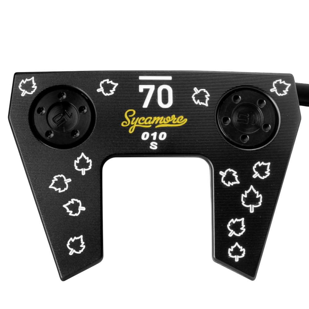 Sub 70 010S mallet putter sole view