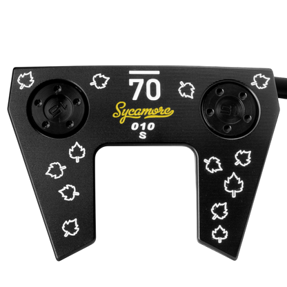 Sub 70 010S mallet putter sole view
