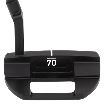 Sub 70 012P mallet putter rear alignment view
