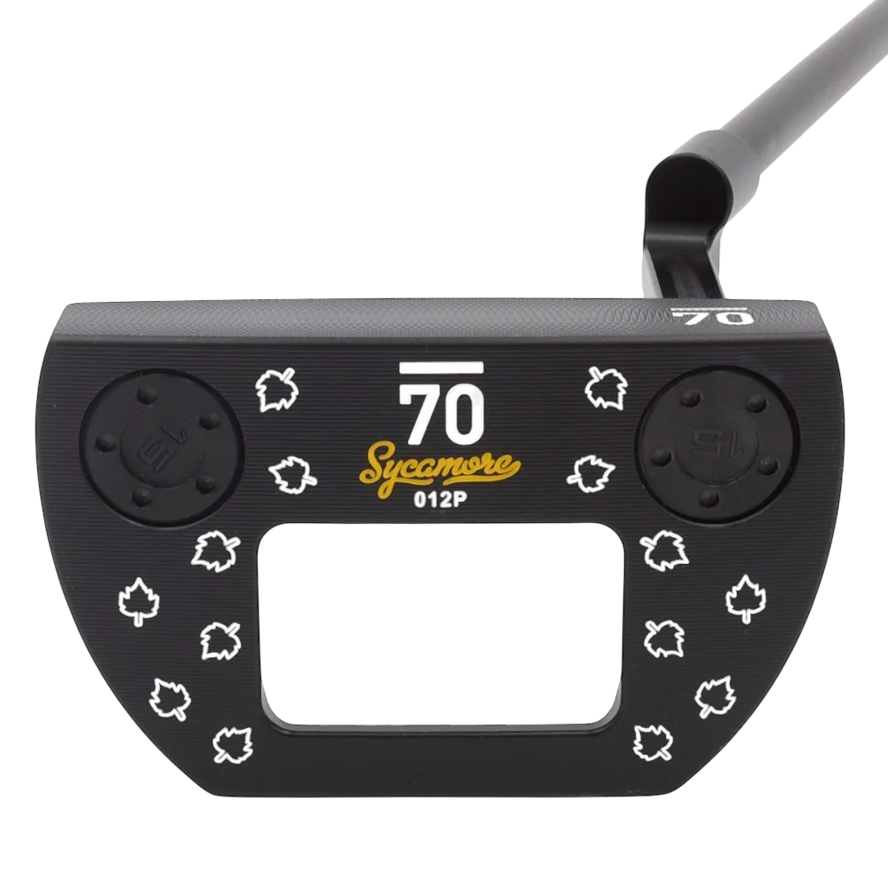Sub 70 012P mallet putter sole view