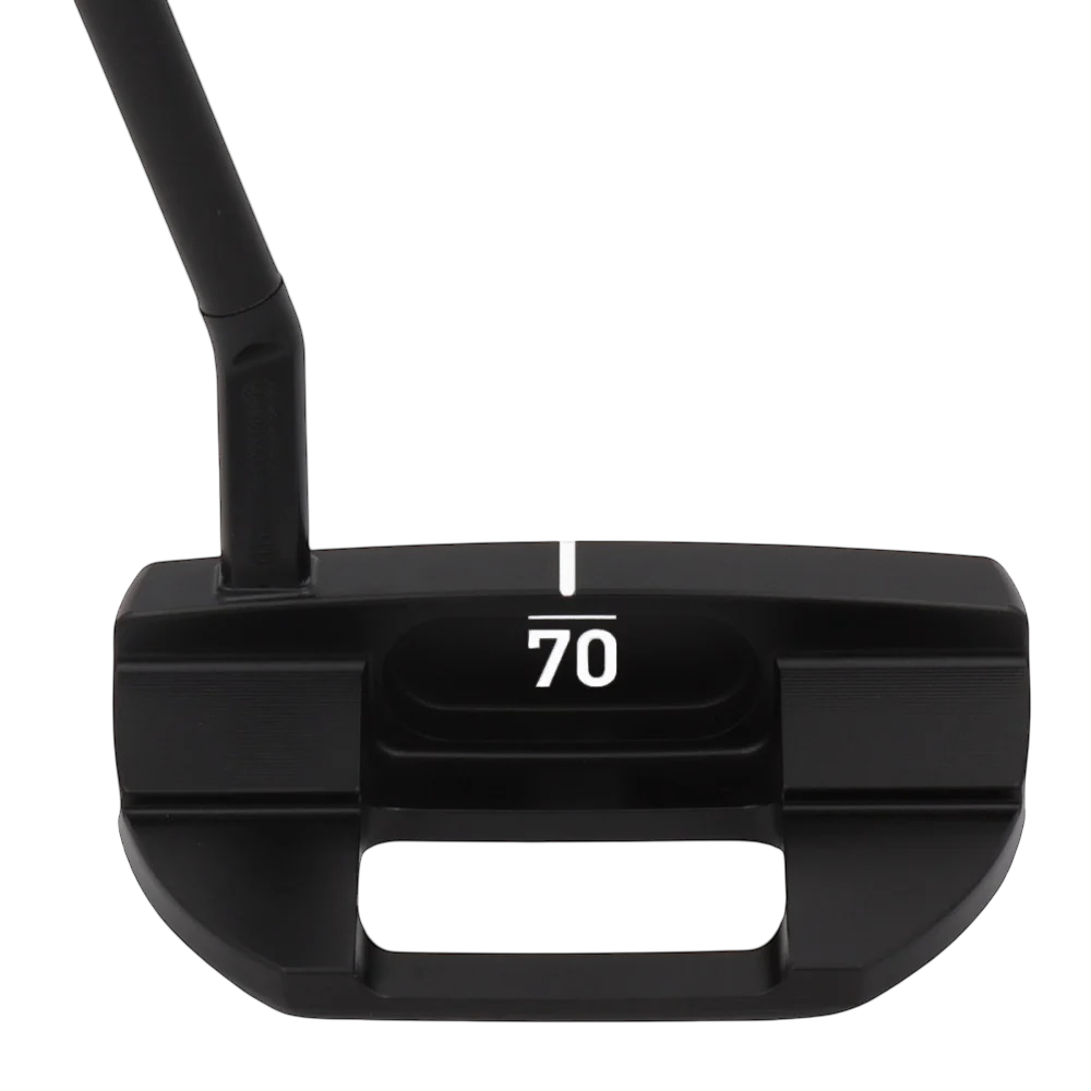 Sub 70 012S mallet putter rear alignment view