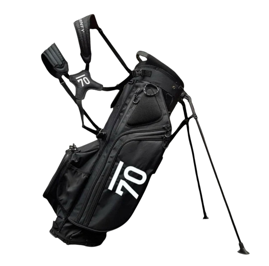 Sub 70 Golf Prestwick Stand Bag Black / White