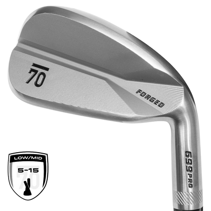 Sub 70 699 Pro V3 forged Raw players distance golf irons