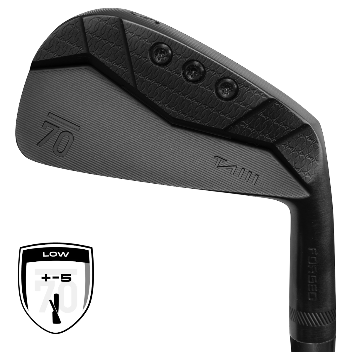 Sub 70 TAIII MB forged black blade golf irons