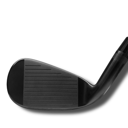 Sub 70 699 Pro V3 black forged iron face close up