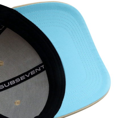 Sub 70 C No Evil Two Tone Golf Cap - Khaki