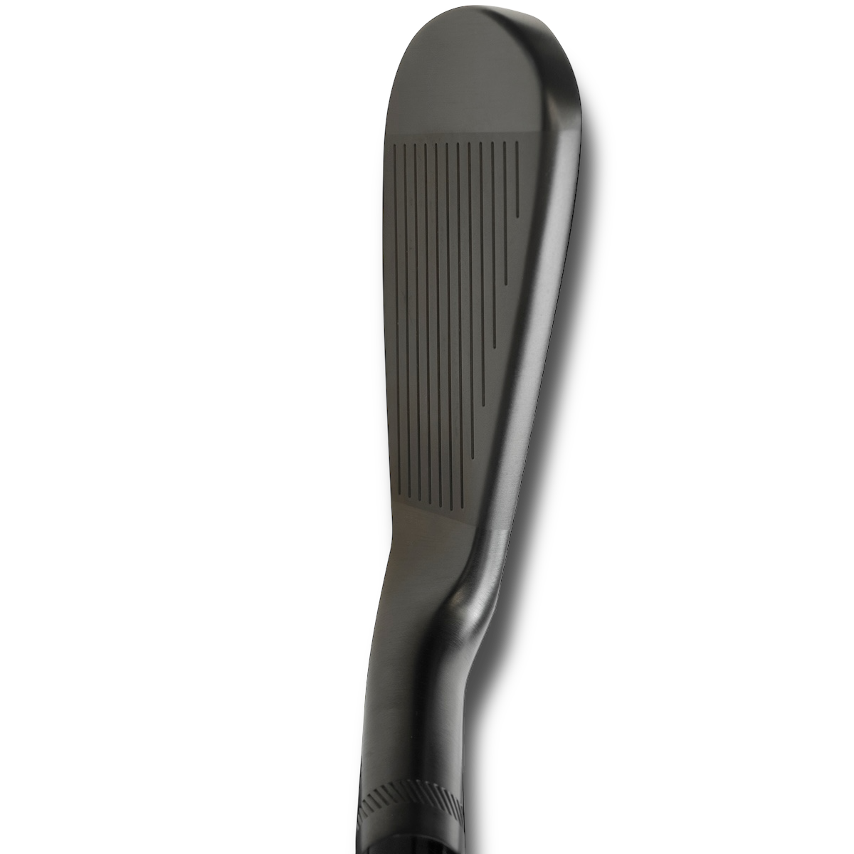 Sub 70 TAIII CB black irons address view