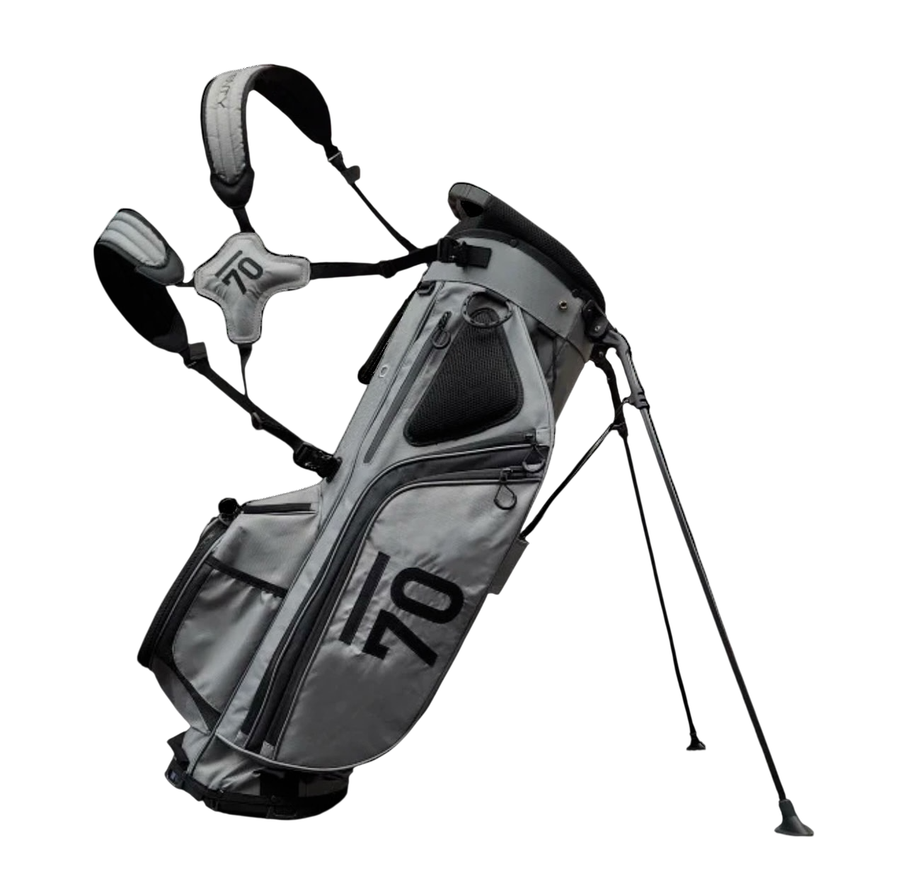 Sub 70 Golf Prestwick Stand Bag Grey / Black