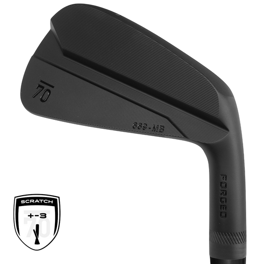 Sub 70 669 MB forged black blade golf irons