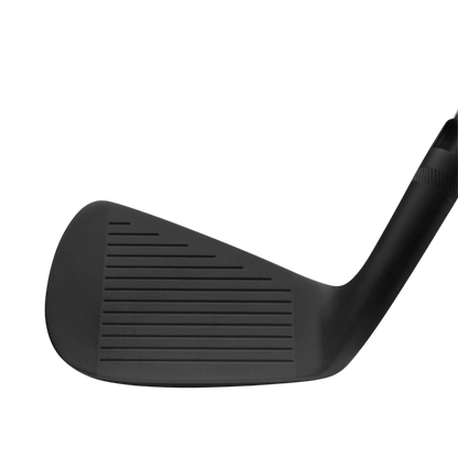 Sub 70 669 TC forged black tour cavity iron face close up
