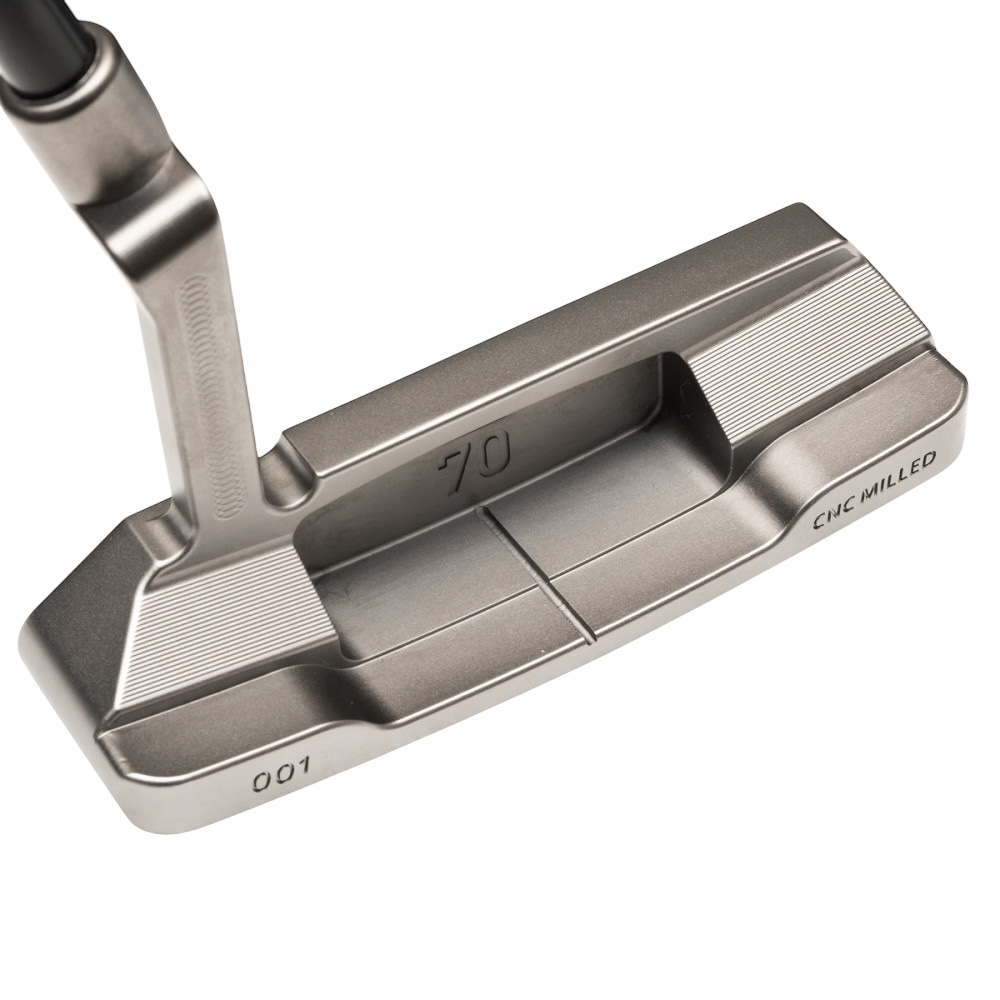 Sub 70 001 custom blade putter rear cavity view