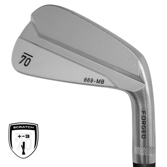 Sub 70 669 MB forged satin blade golf irons