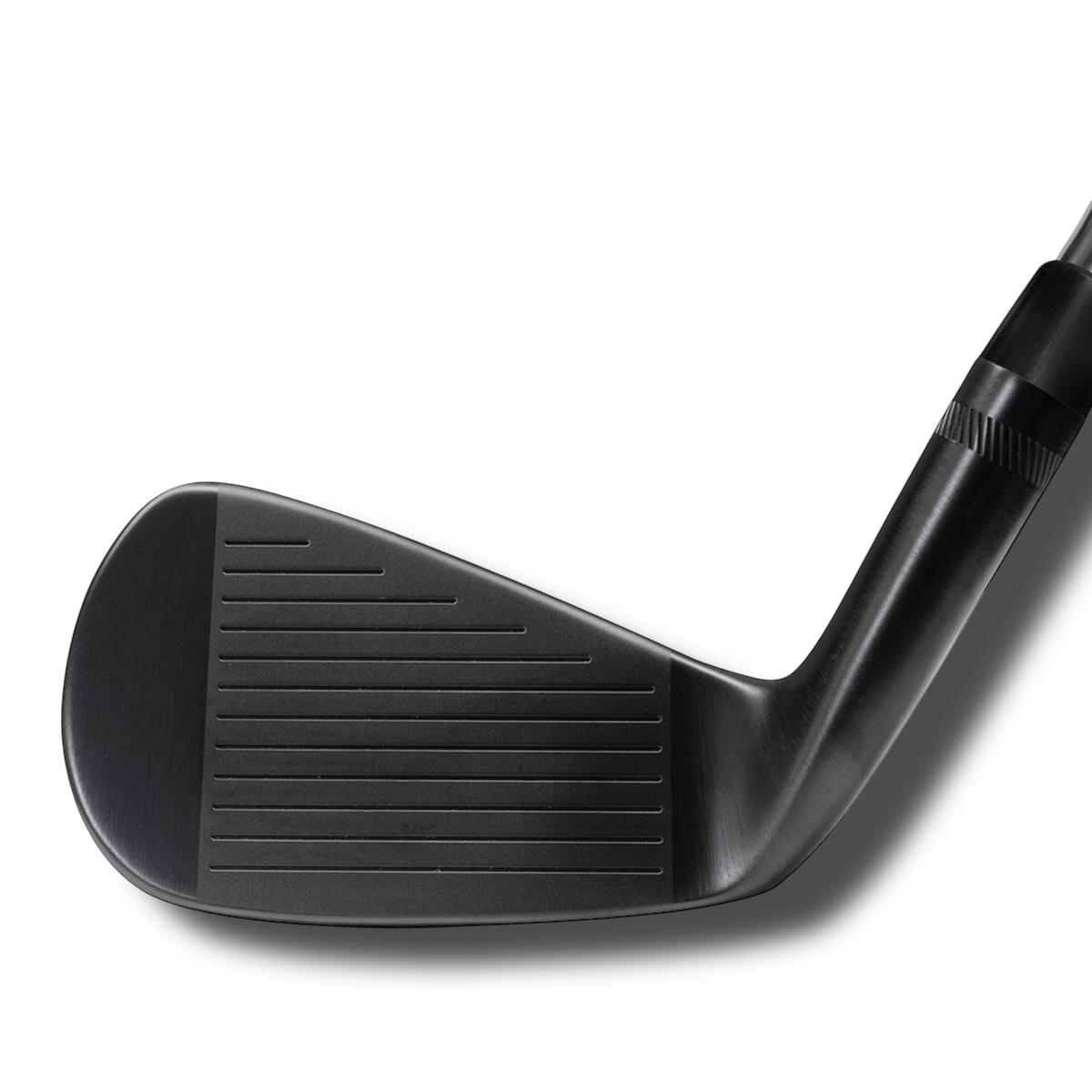 Sub 70 TAIII MB forged black blade iron face close up