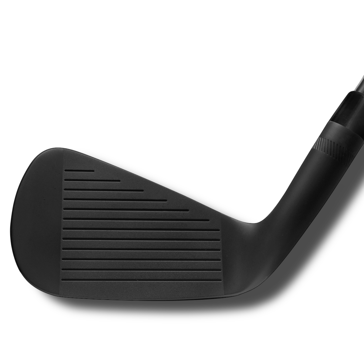 Sub 70 669 MB forged black blade iron face close up