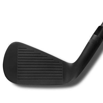 Sub 70 669 MB forged black blade iron face close up