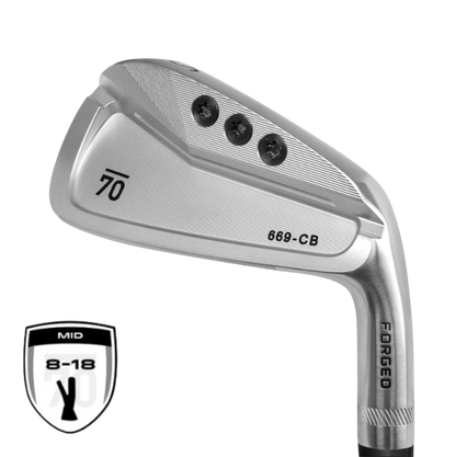 Sub 70 669 CB forged satin cavity back golf irons