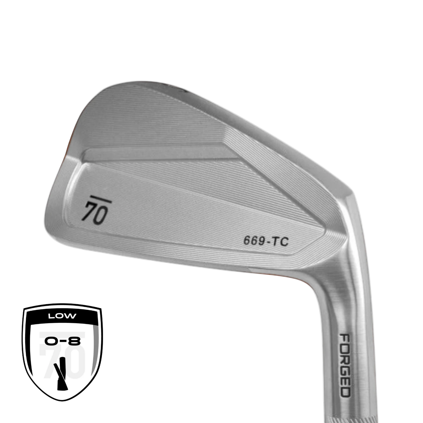 Sub 70 669 TC forged satin tour cavity golf irons