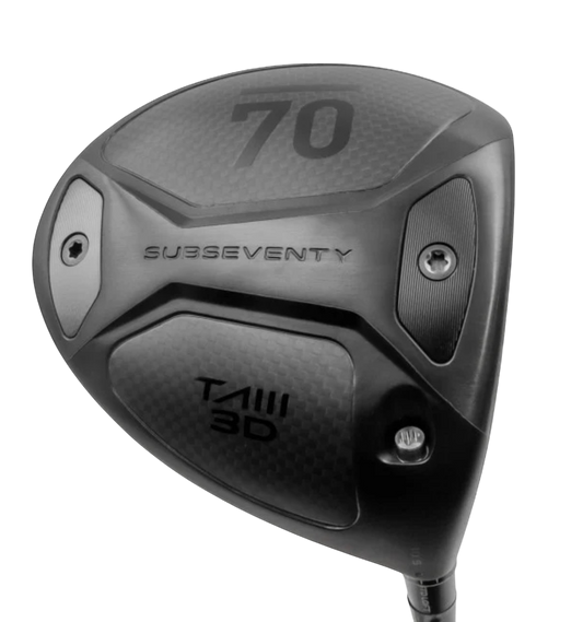 Sub 70 TAIII 3D printed titanium driver UK players golf driver