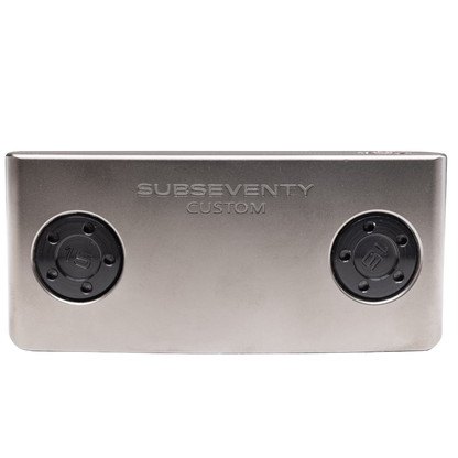 Sub 70 005 custom wide blade putter sole view
