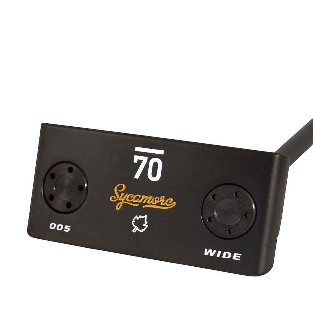 Sub 70 005 wide blade putter sole view