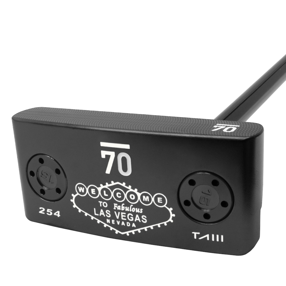 Sub 70 TAIII 254 wide blade putter sole view