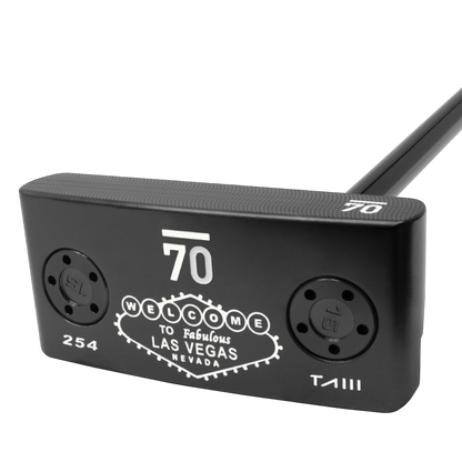 Sub 70 TAIII 254 wide blade putter sole view