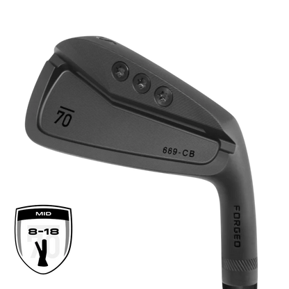 Sub 70 669 CB forged black cavity back golf irons